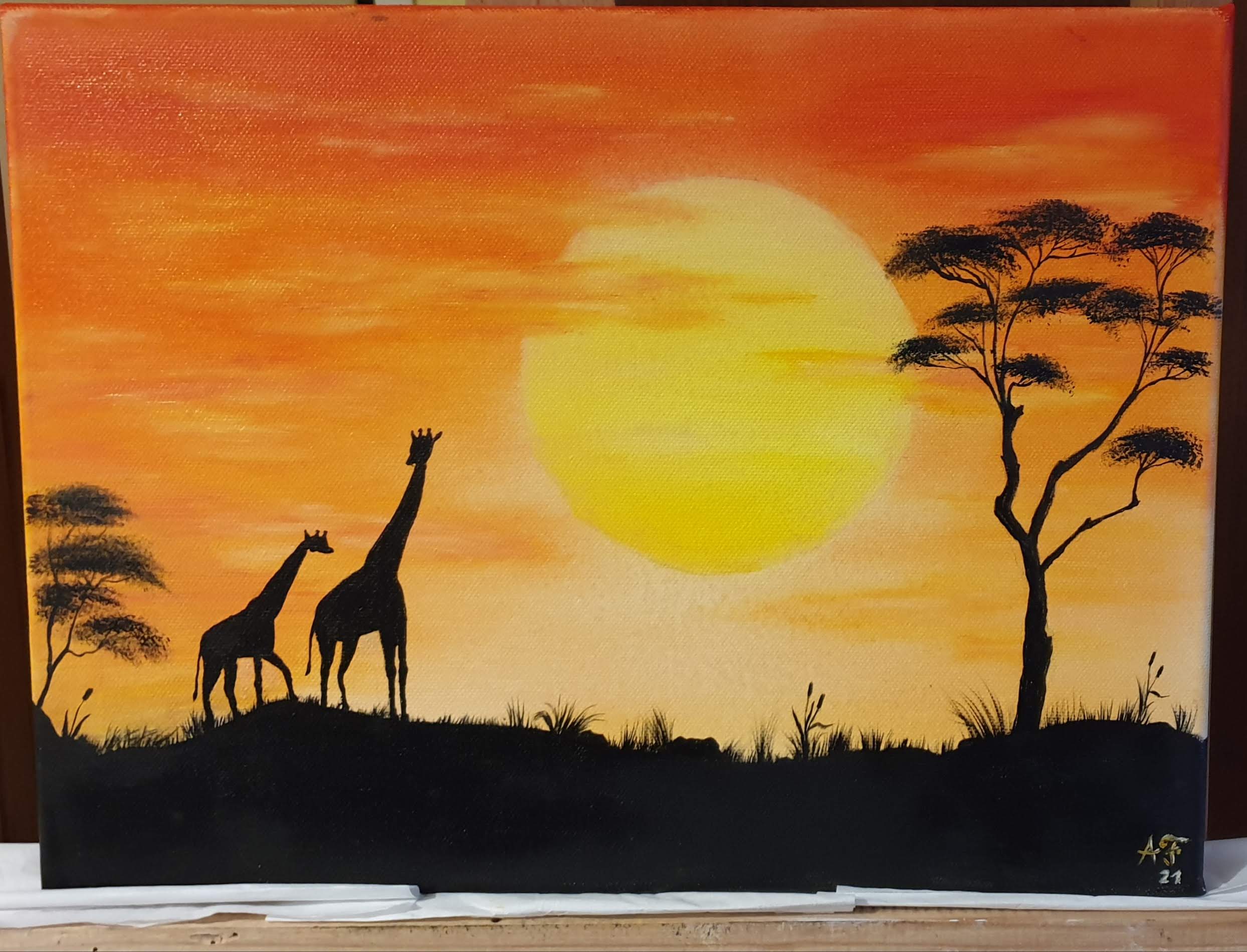The African Sunset 1